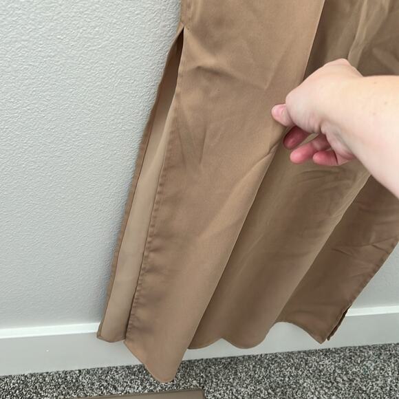 White House Black Market Button Down Sleeveless Duster | Size 0 - Picture 7 of 9